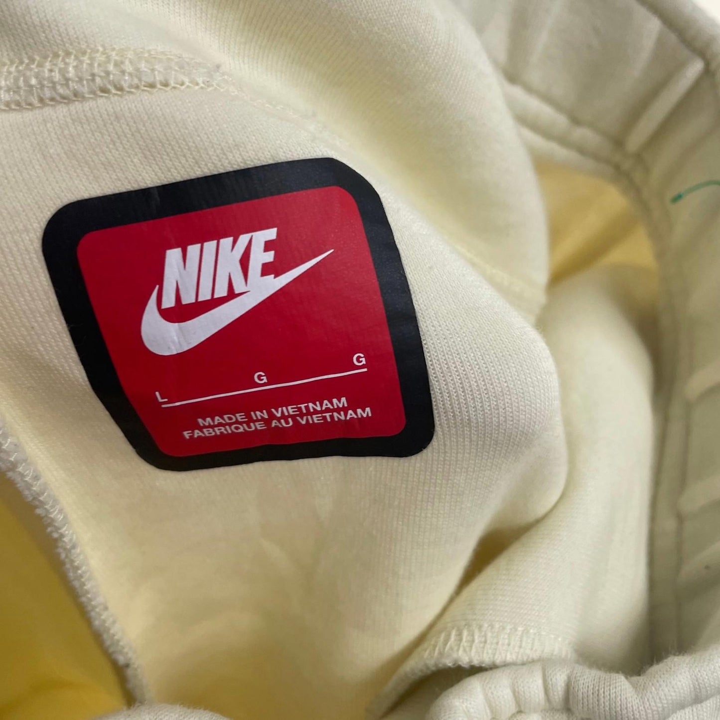 Nike Activewear Jogger Style Beige Boys Trousers Large L