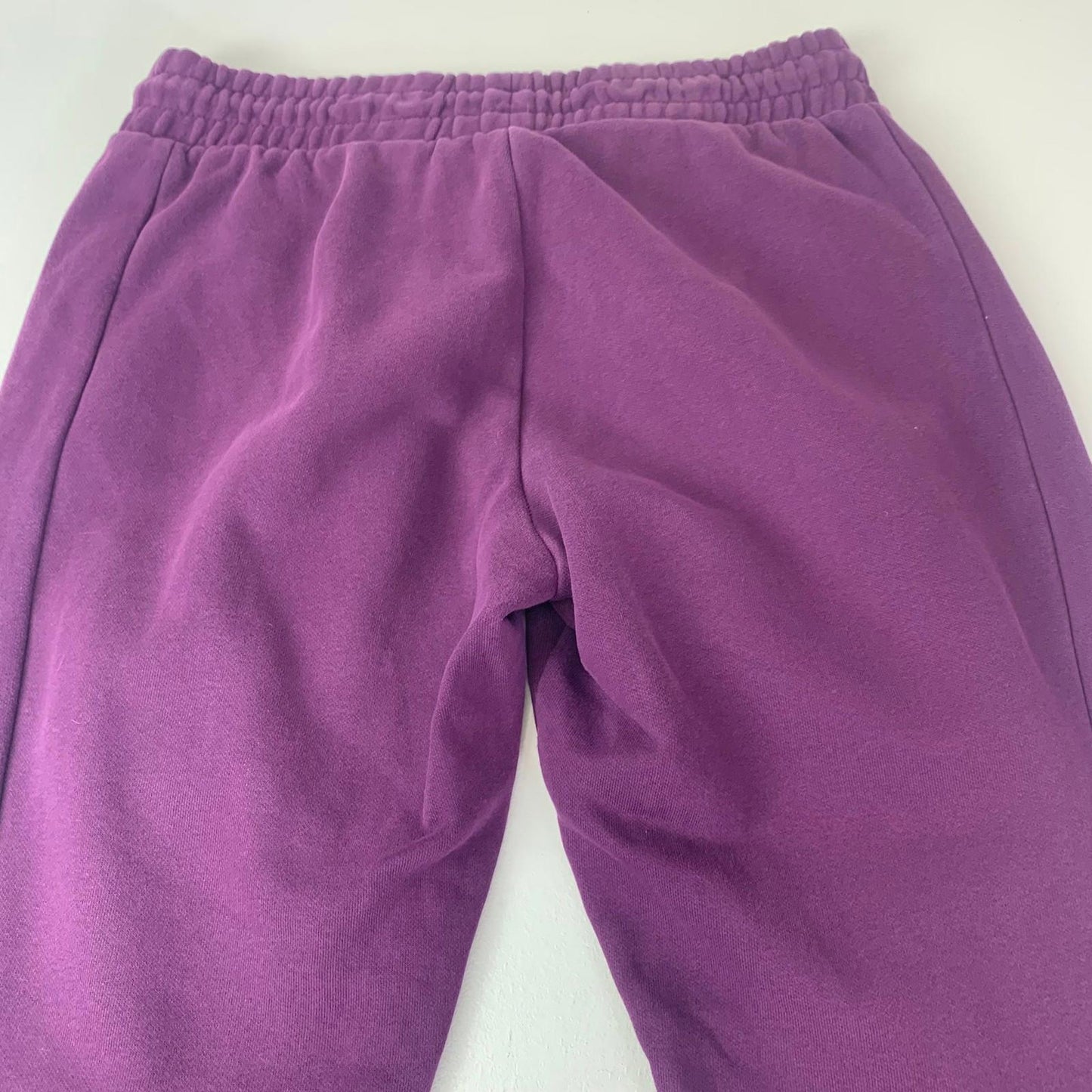 Puma Jogger Trousers Glitter Accents Purple Womens Medium