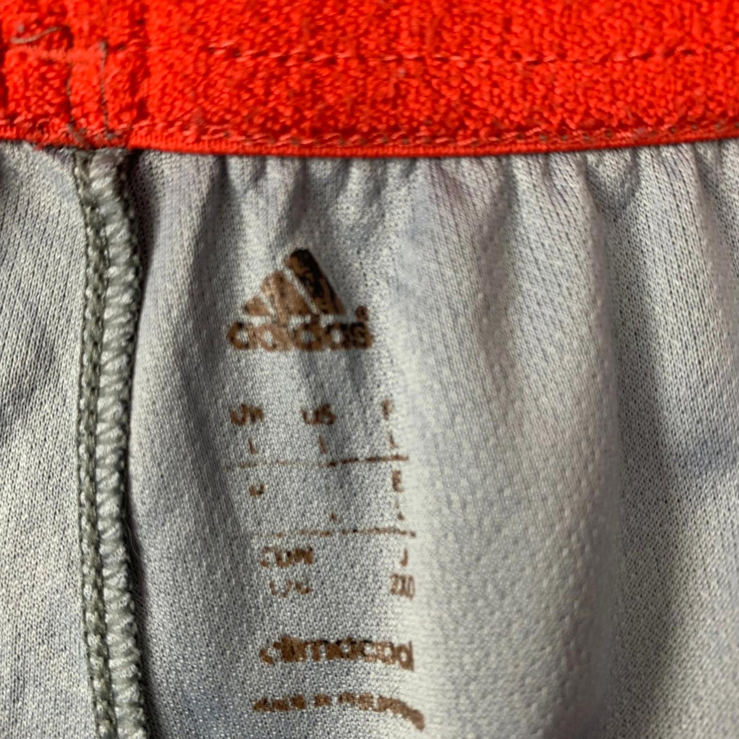 Adidas Climacool Shorts Performance Active Gym Red Grey Mens L