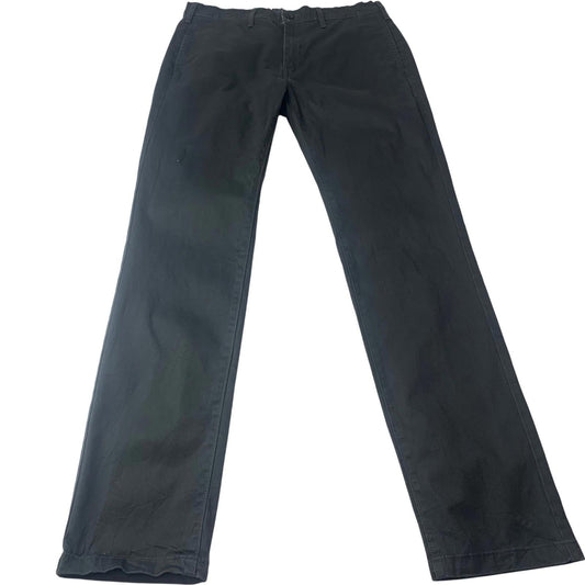 Levi Strauss & Co Chino Trousers Regular Fit Dark Grey Mens Label Size 32"